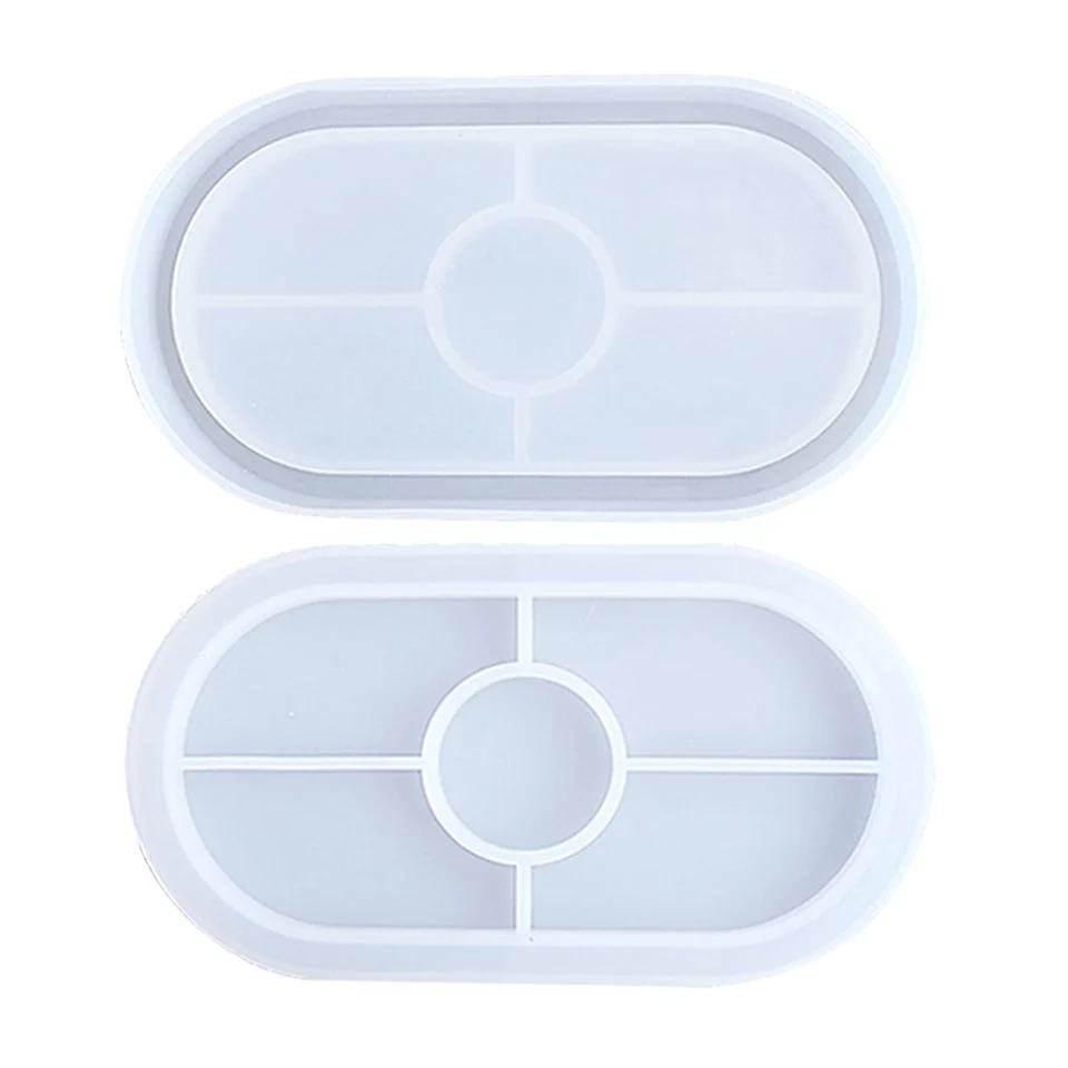 Close-up of the Oval Tray Candle Mould silicone candle mould by MYKA Candles and Moulds for soy wax, soap moulds, and baking mould hobbyists.