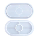 Close-up of the Oval Tray Candle Mould silicone candle mould by MYKA Candles and Moulds for soy wax, soap moulds, and baking mould hobbyists.