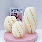 An intricate Twirl Candle Moulds silicone candle mold by MYKA Candles and Moulds, designed for aesthetic candles and resin moulds.