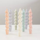 A high-performance Twisted Pillar Candle Mould silicone candle mold from MYKA Candles and Moulds for resin art and professional baking mould use.