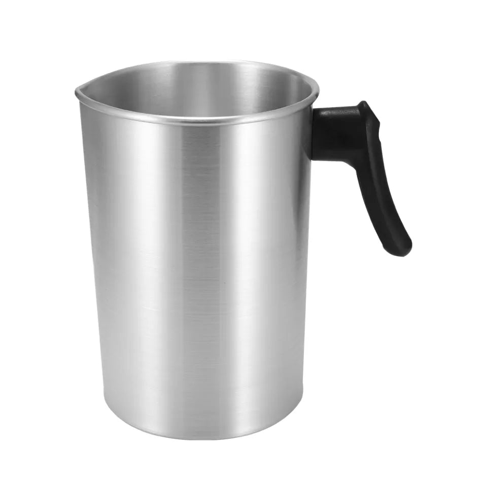 High-quality Wax Melting Pot silicone candle mould from MYKA Candles and Moulds, great for jesmonite vessels and handmade jars.