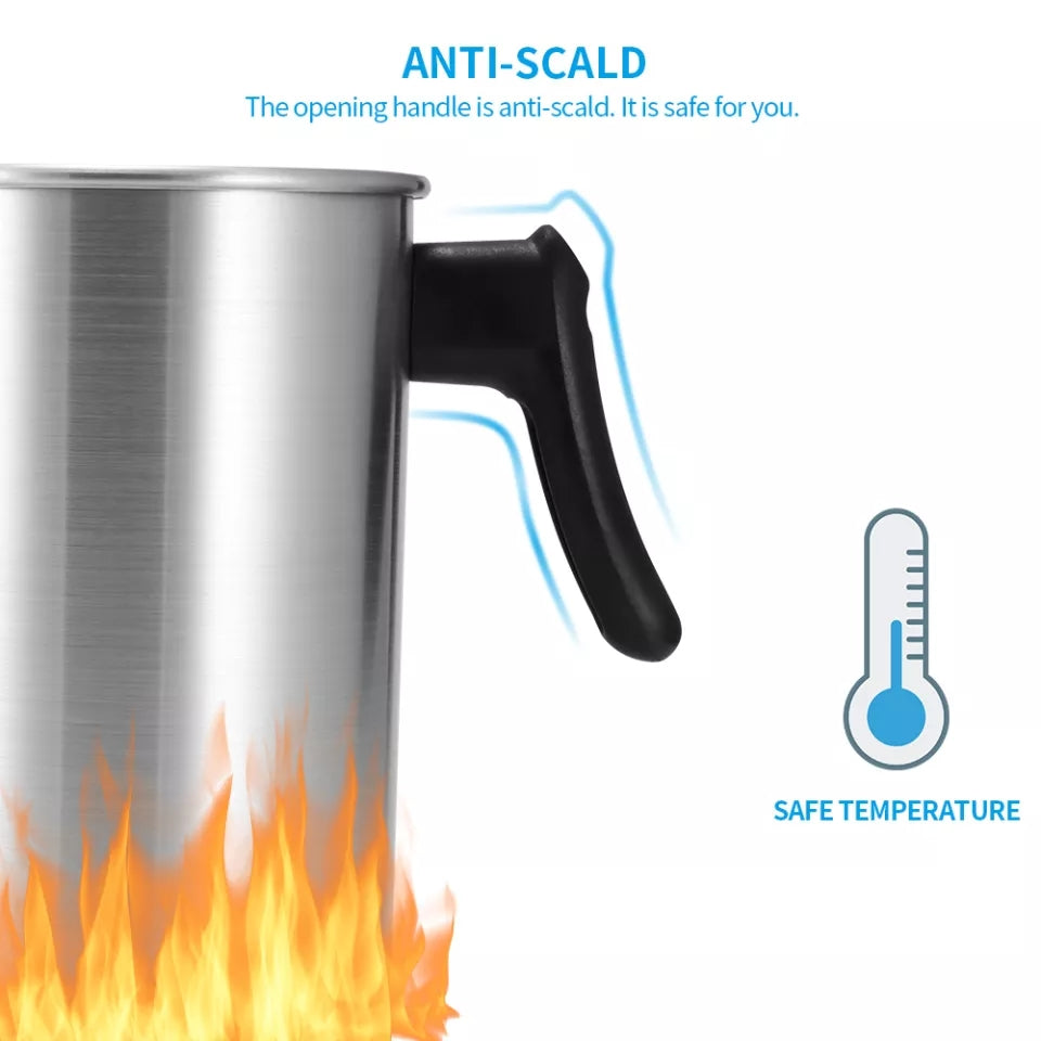A detailed Wax Melting Pot silicone candle mould by MYKA Candles and Moulds, perfect for casting concrete vessels and resin moulds.